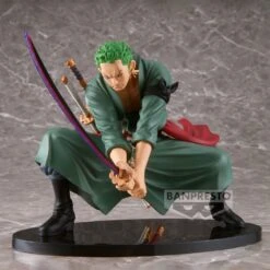 One Piece Roronoa Zoro Scultures Big World Figure Colosseum 4 Vol.3 By Banpresto -Banpresto Sales Store BP16658P 000 004