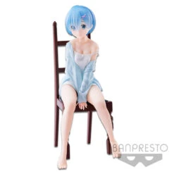 BANPRESTO Re:Zero Starting Life In Another World Rem Relax T
