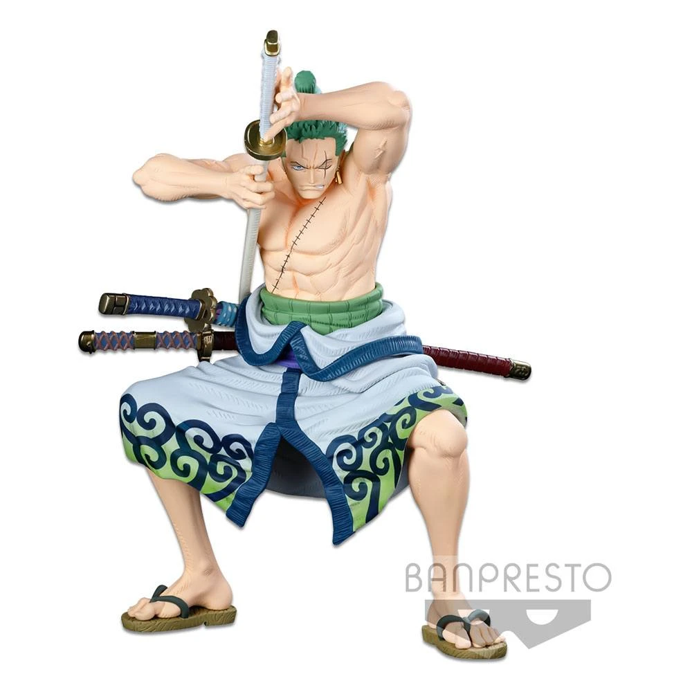 BANPRESTO One Piece World Figure Colosseum 3 Super Master Stars Piece Roronoa Zoro (The Original) 3 BANPRESTO One Piece World Figure Colosseum 3 Super Master Stars Piece Roronoa Zoro (The Original)