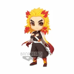 BANPRESTO Demon Slayer Kimetsu No Yaiba Q Posket Petit Vol. 5 : Kyojuro Rengoku Version A