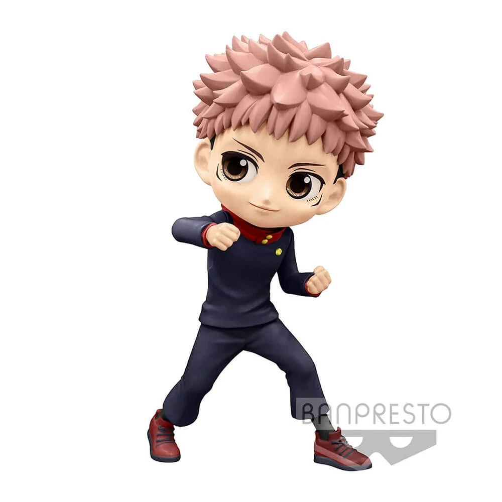 BANPRESTO Jujutsu Kaisen Q Posket Yuji Itadori Figure Version A 3 BANPRESTO Jujutsu Kaisen Q Posket Yuji Itadori Figure Version A
