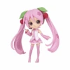 SAKURA Hatsune MIKU A Q Posket Figure By Banpresto