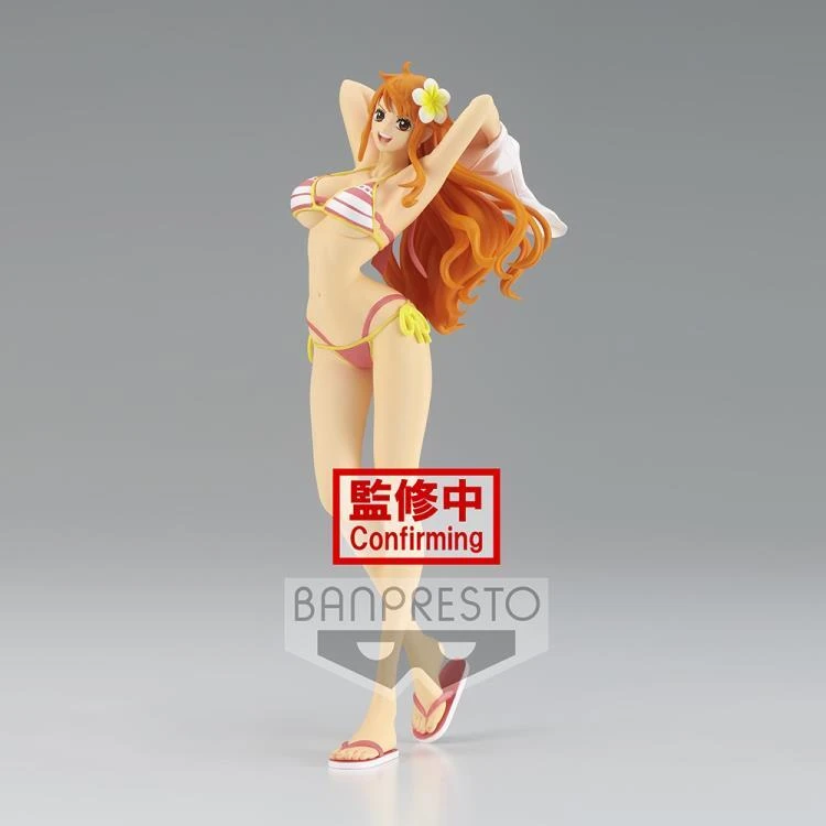 BANPRESTO One Piece Grandline Girls On Vacation Nami (Ver.B) 4 BANPRESTO One Piece Grandline Girls On Vacation Nami (Ver.B) - Image 2