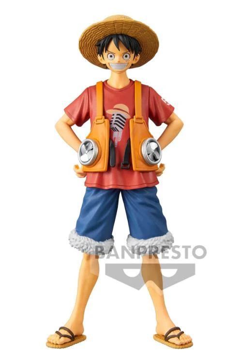 BANPRESTO One Piece DXF The Grandline Men Vol. 1 Monkey D. L 3 BANPRESTO One Piece DXF The Grandline Men Vol. 1 Monkey D. L