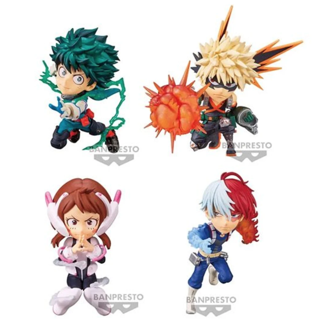 BANPRESTO My Hero Academia - World Collectable Figure (Sold 3 BANPRESTO My Hero Academia - World Collectable Figure (Sold