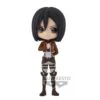BANPRESTO Attack On Titan Q Posket Mikasa Ackerman (Ver.A) -Banpresto Sales Store BP19661L