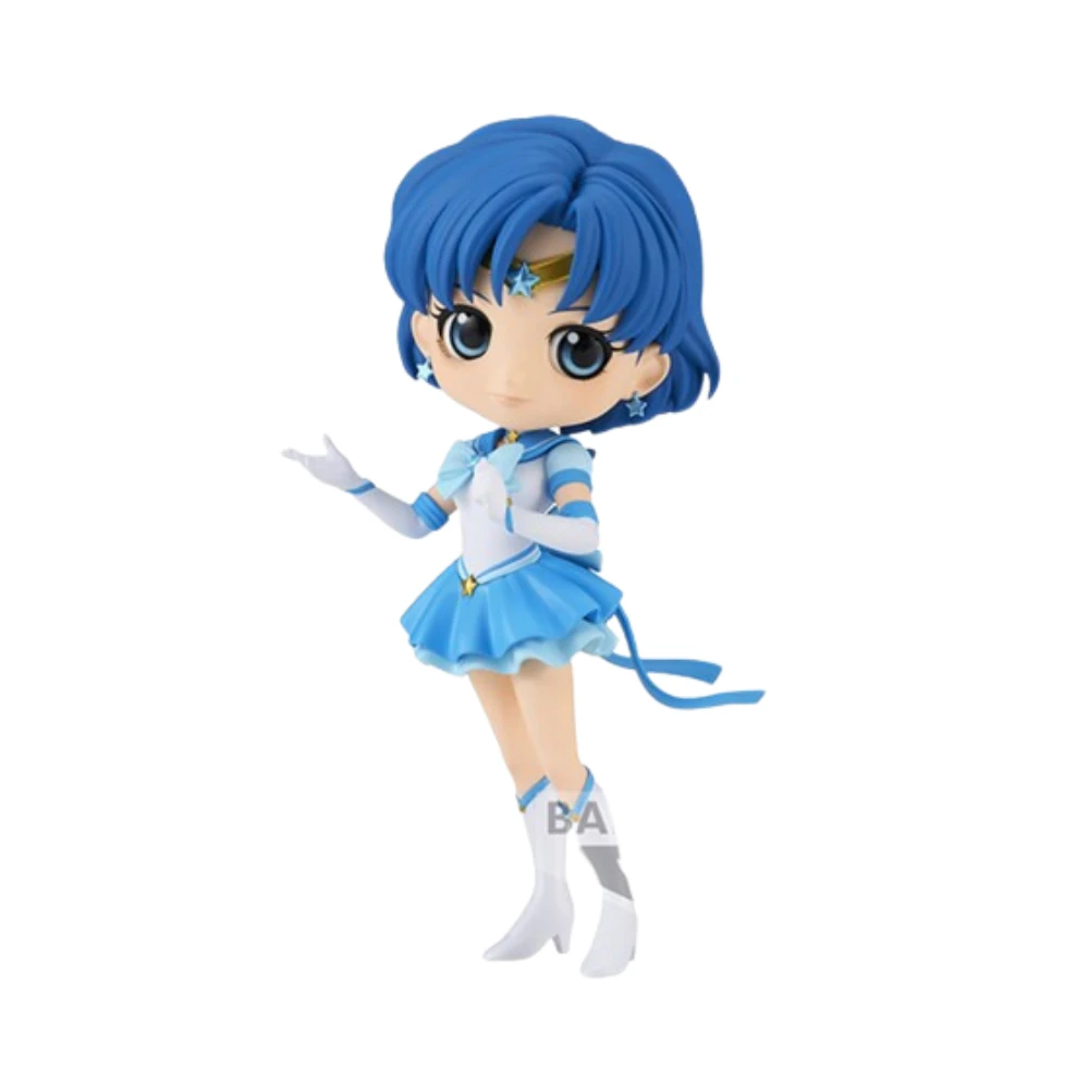 Pretty Guardian Sailor Moon Cosmos The Movie -ETERNAL SAILOR MERCURY-(ver.A) Q Posket Figure By Banpresto 3 Pretty Guardian Sailor Moon Cosmos The Movie -ETERNAL SAILOR MERCURY-(ver.A) Q Posket Figure By Banpresto
