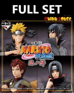 BANPRESTO Kuji - Naruto Shippuuden Shinobinokizuna (FULL SET OF 80)