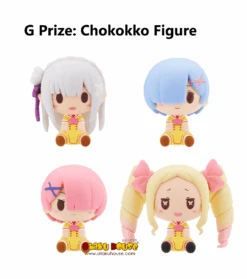 BANPRESTO Kuji - Re:Zero - Sweet Happy Life (FULL SET OF 70) -Banpresto Sales Store kuji full set kuji re zero sweet happy life full set of 70 br pre order 31358636621903