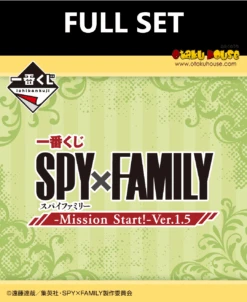 BANPRESTO Kuji - Spy X Family - Mission Start! Ver. 1.5 (FULL SET OF 80)