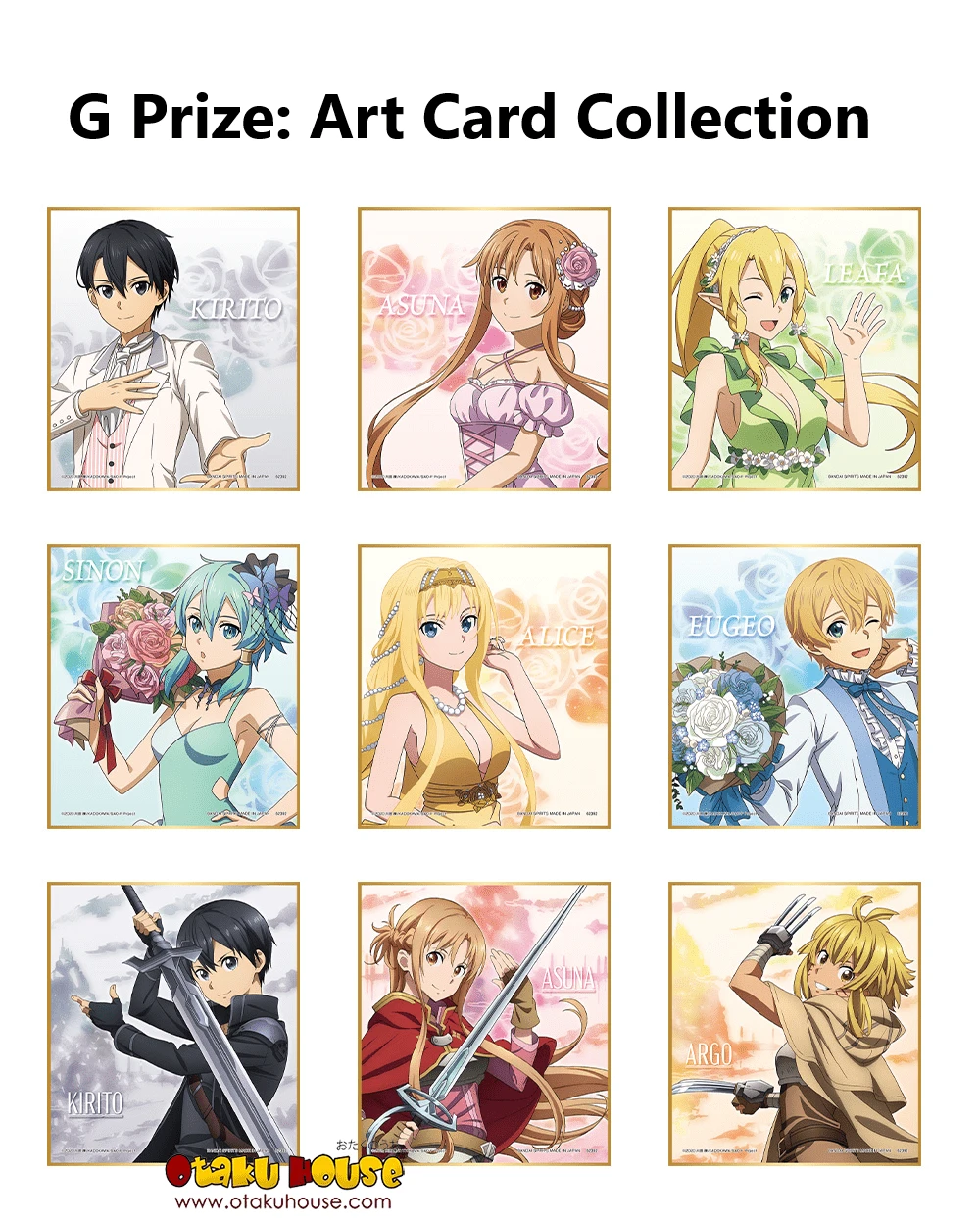 BANPRESTO Kuji - Sword Art Online 10th Anniversary (FULL SET OF 80) 19 BANPRESTO Kuji - Sword Art Online 10th Anniversary (FULL SET OF 80) - Image 17