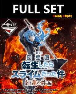 BANPRESTO Kuji - That Time I Got Reincarnated As A Slime - Red Lotus Bond Edition (FULL SET OF 80)