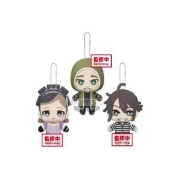 BANPRESTO IDENTITYV MASCOT PLUSH~PERFUMER/MERCENARY/PRISONER 3 BANPRESTO IDENTITYV MASCOT PLUSH~PERFUMER/MERCENARY/PRISONER